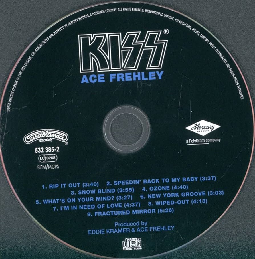 KISS ACE FREHLEY ピクチャーレコード 　　 　　　★限定版★ キッス / エース・フレーリー KISS ACE FREHLEY